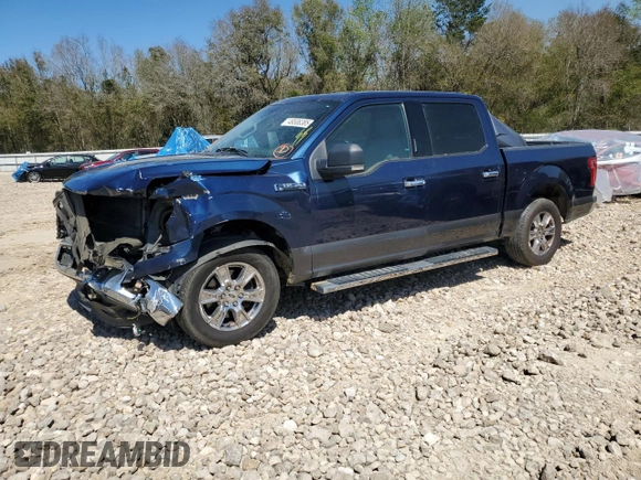 2016 Ford F-150 XL with VIN 1FTEW1CF1GKD27452, listed as a Copart auction lot 49506385 with 184,418 mi miles and Salvage Title. Bid and sale history available at carsss.com. Image 1.