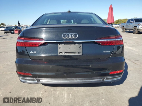 2020 Audi A6 Premium Plus with VIN WAUE8AF21LN057874, listed as a Copart auction lot 80865034 with 94,034 mi miles and Clean Title. Bid and sale history available at carsss.com. Image 6.