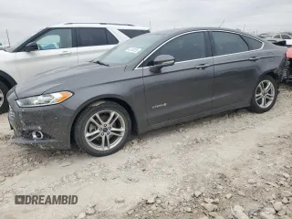 2016 Ford Fusion Titanium Hybrid with VIN 3FA6P0RU9GR289892, listed as a Copart auction lot 42735125 with 82,386 mi miles and Salvage Title. Bid and sale history available at carsss.com. Image 1.