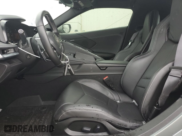 2022 Chevrolet Corvette 1LT with VIN 1G1YA2D49N5100786, listed as a Copart auction lot 44849345 with 10,615 mi miles and Salvage Title. Bid and sale history available at carsss.com. Image 7.