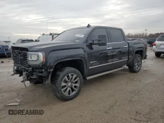 2018 GMC Sierra 1500 Denali z VIN 3GTU2PEJ7JG483330, wystawiony jako Copart lot #86141854 z przebiegiem 137 768 mil mil oraz Szkoda całkowita • Salvage title. Historia ofert i sprzedaży dostępna na DreamBid. Obrazek 1.
