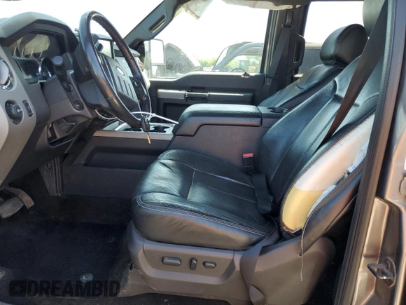 2013 Ford F-350 Platinum with VIN 1FT8W3BT9DEA89103, listed as a Copart auction lot 52347125 with 82,172 mi miles and Salvage title. Bid and sale history available at DreamBid. Image 7.
