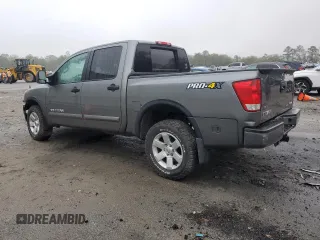 2015 Nissan Titan Pro-4X with VIN 1N6BA0EC2FN504261, listed as a Copart auction lot 50926675 with Not provided miles and Clean title. Bid and sale history available at DreamBid. Image 2.
