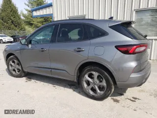 2024 Ford Escape ST-Line with VIN 1FMCU9MN9RUA25394, listed as a Copart auction lot 53890715 with 22,614 mi miles and Clean Title. Bid and sale history available at carsss.com. Image 2.