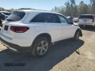 2022 Mercedes-Benz GLC with VIN W1N0G8DBXNV395314, listed as a Copart auction lot 49234705 with 45,364 mi miles and Salvage Title. Bid and sale history available at carsss.com. Image 3.
