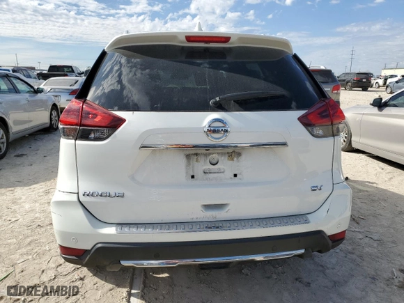 2019 Nissan Rogue SV with VIN 5N1AT2MT8KC778393, listed as a Copart auction lot 42044125 with 85,505 mi miles and Salvage Title. Bid and sale history available at carsss.com. Image 6.
