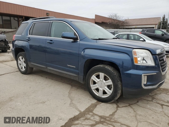 2016 GMC Terrain SLE with VIN 2GKALNEK9G6358917, listed as a Copart auction lot 43624355 with 144,671 mi miles and Salvage Title. Bid and sale history available at carsss.com. Image 4.