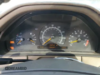 1999 Mercedes-Benz E-Class with VIN WDBJF65H6XA762532, listed as a Copart auction lot 79925364 with 196,487 mi miles and Salvage Title. Bid and sale history available at carsss.com. Image 9.