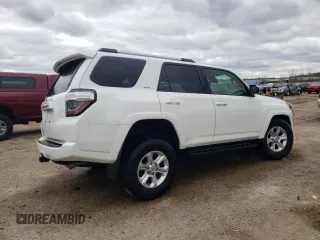 2023 Toyota 4Runner SR5 with VIN JTEEU5JR7P5297006, listed as a Copart auction lot 53828885 with 34,777 mi miles and Salvage title. Bid and sale history available at DreamBid. Image 3.