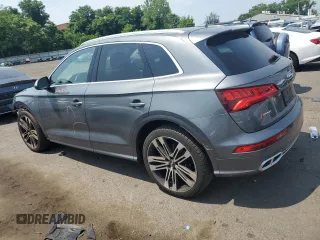 2018 Audi SQ5 Prestige with VIN WA1C4AFY5J2076656, listed as a Copart auction lot 59517204 with 88,109 mi miles and Salvage Title. Bid and sale history available at DreamBid. Image 2.