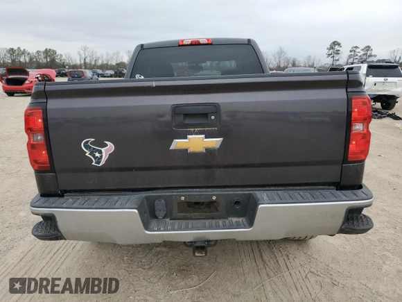 2015 Chevrolet Silverado 1500 LT with VIN 1GCRCREH7FZ296687, listed as a Copart auction lot 45854915 with 153,681 mi miles and Salvage Title. Bid and sale history available at carsss.com. Image 6.