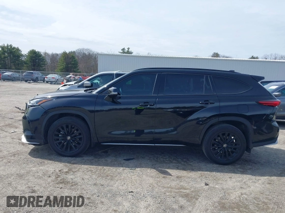 2023 Toyota Highlander L with VIN 5TDKDRBH7PS507909, listed as a IAAI auction lot 41937441 with 28,152 mi miles and . Bid and sale history available at DreamBid. Image 14.