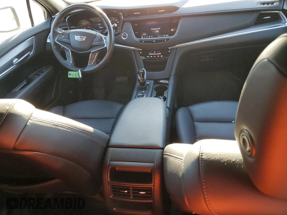 2021 Cadillac XT5 FWD Luxury with VIN 1GYKNAR46MZ171465, listed as a Copart auction lot 80857434 with 58,739 mi miles and Salvage Title. Bid and sale history available at carsss.com. Image 8.
