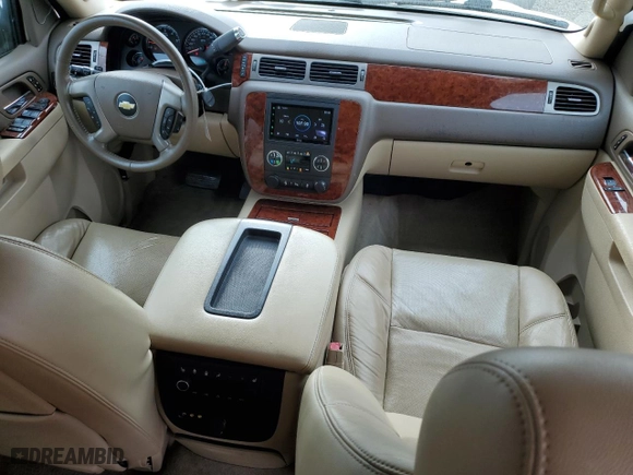 2012 Chevrolet Suburban LTZ with VIN 1GNSCKE02CR199645, listed as a Copart auction lot 47209145 with 128,454 mi miles and Salvage Title. Bid and sale history available at carsss.com. Image 8.