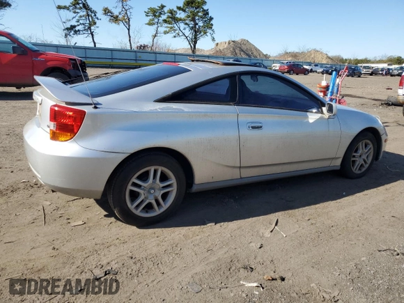 2000 Toyota Celica GT with VIN JTDDR32T1Y0014999, listed as a Copart auction lot 53584735 with Not provided miles and Clean title. Bid and sale history available at DreamBid. Image 3.