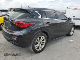 2018 Infiniti QX30 ESSENTIAL with VIN SJKCH5CP8JA060970, listed as a Copart auction lot 66625053 with 0 mi miles and Salvage Title. Bid and sale history available at carsss.com. Image 3.