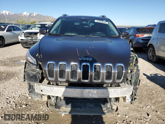 2014 Jeep Cherokee Limited с VIN 1C4PJMDB4EW241174, выставлен на аукционе Copart как лот 55958095 с пробегом 71 172 миль миль и Списание • Salvage title. История ставок и продаж доступна на DreamBid. Изображение 5.