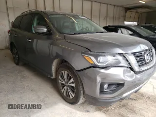 2017 Nissan Pathfinder SL with VIN 5N1DR2MM1HC647223, listed as a Copart auction lot 46455193 with 78,068 mi miles and . Bid and sale history available at DreamBid. Image 4.
