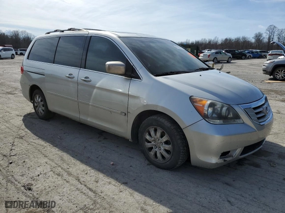 2009 Honda Odyssey EX-L with VIN 5FNRL38709B009684, listed as a Copart auction lot 47285275 with 0 mi miles and Salvage Title. Bid and sale history available at carsss.com. Image 4.