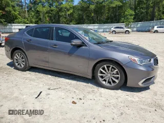 2020 Acura TLX w/Technology Pkg with VIN 19UUB1F58LA017648, listed as a Copart auction lot 63234143 with 0 mi miles. Bid and sale history available at carsss.com. Image 4.