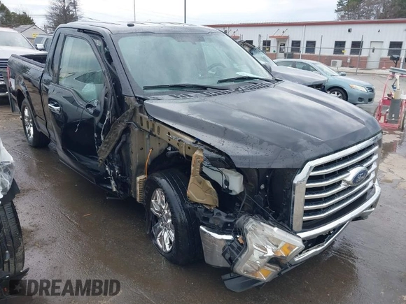2016 Ford F-150 XL with VIN 1FTEX1C83GFB34226, listed as a IAAI auction lot 41687622 with 156,875 mi miles and . Bid and sale history available at carsss.com. Image 1.