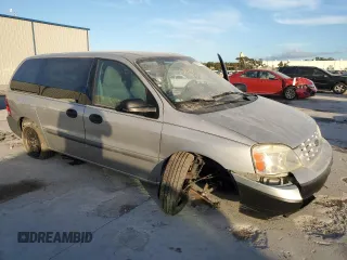 2004 Ford Freestar Cargo with VIN 2FTZA54624BA81071, listed as a Copart auction lot 85571194 with 146,690 mi miles and Salvage Title. Bid and sale history available at carsss.com. Image 4.
