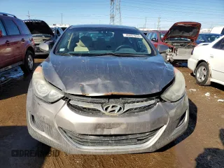 2011 Hyundai Elantra GLS with VIN 5NPDH4AE2BH035365, listed as a Copart auction lot 46697255 with 0 mi miles and Salvage Title. Bid and sale history available at carsss.com. Image 5.