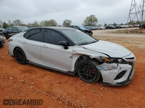 2021 Toyota Camry XSE with VIN 4T1KZ1AK0MU057118, listed as a Copart auction lot 53871805 with 94,179 mi miles and Salvage title. Bid and sale history available at DreamBid. Image 4.