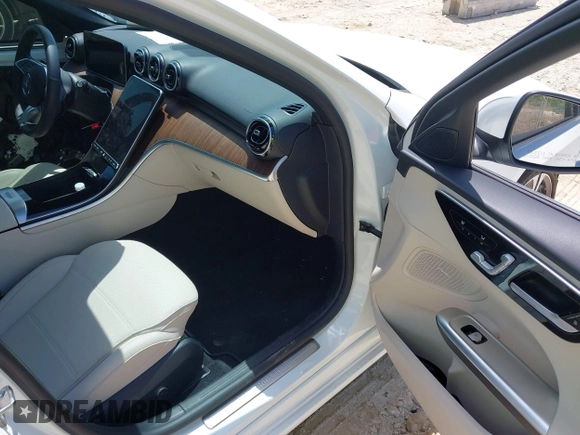 2024 Mercedes-Benz C 300 with VIN W1KAF4GB5RR233937, listed as a IAAI auction lot 41974579 with 2,956 mi miles and . Bid and sale history available at DreamBid. Image 5.