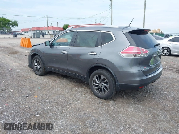 2015 Nissan Rogue SL z VIN 5N1AT2MV1FC923555, wystawiony jako IAAI lot #42280286 z przebiegiem 144 966 mil mil oraz . Historia ofert i sprzedaży dostępna na DreamBid. Obrazek 3.