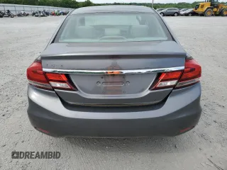 2014 Honda Civic LX with VIN 19XFB2F5XEE028471, listed as a Copart auction lot 55584105 with Not Provided miles and Clean Title. Bid and sale history available at DreamBid. Image 6.