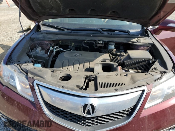 2013 Acura RDX Technology with VIN 5J8TB4H50DL013934, listed as a Copart auction lot 60252505 with 154,642 mi miles and Salvage title. Bid and sale history available at DreamBid. Image 12.