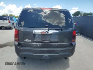 2013 Honda Pilot EX-L with VIN 5FNYF3H54DB041757, listed as a Copart auction lot 61224875 with 144,659 mi miles and Salvage title. Bid and sale history available at DreamBid. Image 6.