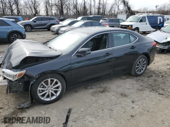 2018 Acura TLX w/Technology Pkg with VIN 19UUB1F59JA005151, listed as a Copart auction lot 44673215 with 67,041 mi miles and Salvage Title. Bid and sale history available at carsss.com. Image 1.