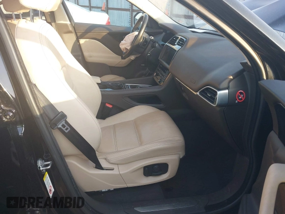 2017 Jaguar F-Pace 35t Prestige with VIN SADCK2BV9HA890245, listed as a IAAI auction lot 41490972 with 135,024 mi miles and . Bid and sale history available at DreamBid. Image 5.