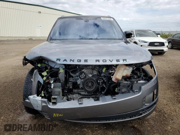 2022 Land Rover Range Rover Westminster z VIN SALGS2RU7NA469462, wystawiony jako Copart lot #62641334 z przebiegiem 26 033 mil mil oraz Szkoda całkowita • Salvage title. Historia ofert i sprzedaży dostępna na DreamBid. Obrazek 5.