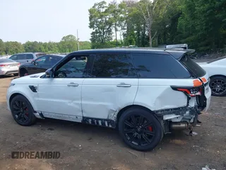 2021 Land Rover Range Rover Sport HST with VIN SALWS2RU9MA758563, listed as a IAAI auction lot 42407106 with 45,948 mi miles and . Bid and sale history available at DreamBid. Image 14.