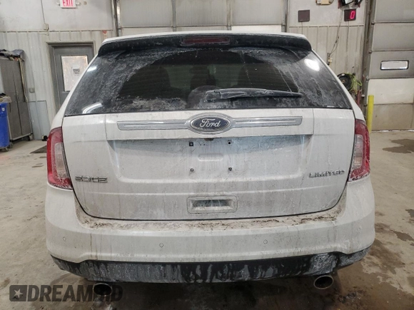2013 Ford Edge Limited with VIN 2FMDK3KC4DBA31854, listed as a Copart auction lot 46339005 with 65,436 mi miles and Salvage Title. Bid and sale history available at carsss.com. Image 6.