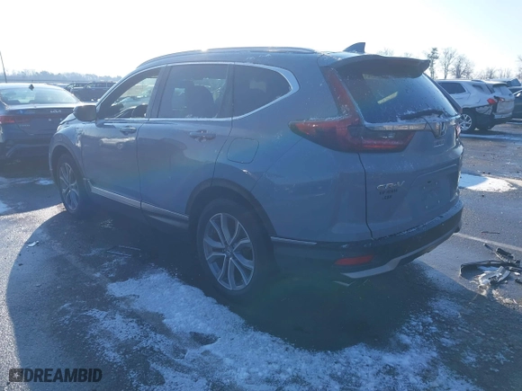2021 Honda CR-V Touring with VIN 2HKRW2H97MH680203, listed as a IAAI auction lot 41357188 with 50,211 mi miles. Bid and sale history available at carsss.com. Image 3.