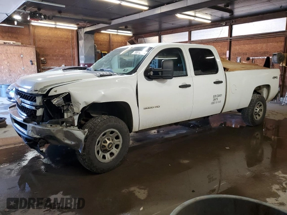 2012 Chevrolet Silverado 3500HD Work Truck with VIN 1GC4KZCG5CF100783, listed as a Copart auction lot 79514204 with 206,659 mi miles and Salvage Title. Bid and sale history available at carsss.com. Image 1.