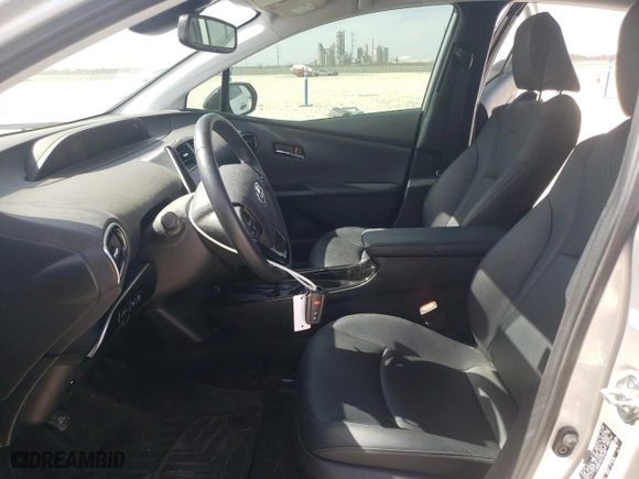 2022 Toyota Prius L Eco with VIN JTDKAMFU5N3169248, listed as a Copart auction lot 48997015 with 46,266 mi miles and Salvage Title. Bid and sale history available at carsss.com. Image 7.