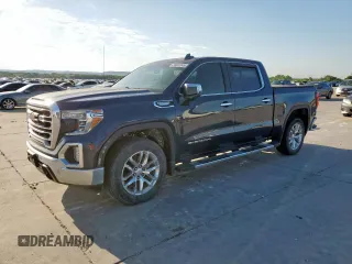 2020 GMC Sierra 1500 SLT with VIN 3GTP8DED2LG116911, listed as a Copart auction lot 56032345 with 54,770 mi miles and Clean title. Bid and sale history available at DreamBid. Image 1.