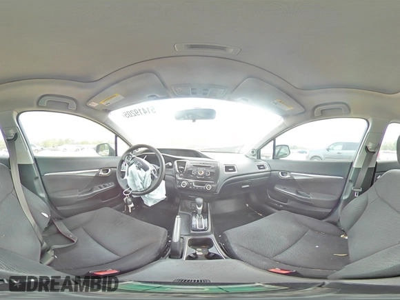 2013 Honda Civic EX with VIN 2HGFB2F80DH521820, listed as a Copart auction lot 51419205 with 137,119 mi miles and Salvage Title. Bid and sale history available at DreamBid. Image 13.