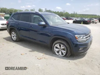 2018 Volkswagen Atlas SE with VIN 1V2LR2CA9JC587607, listed as a Copart auction lot 54824925 with 89,318 mi miles and Salvage title. Bid and sale history available at DreamBid. Image 4.
