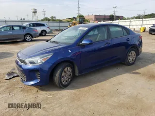 2018 Kia Rio S with VIN 3KPA24AB7JE127617, listed as a Copart auction lot 69755244 with 72,254 mi miles and Salvage Title. Bid and sale history available at DreamBid. Image 1.