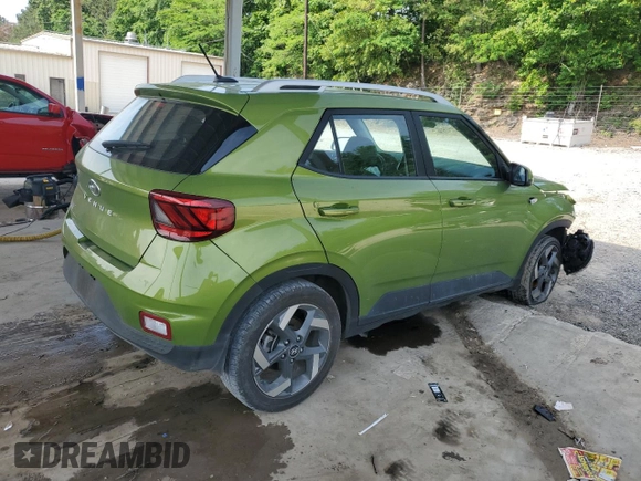 2024 Hyundai Venue SEL z VIN KMHRC8A31RU294676, wystawiony jako Copart lot #55203115 z przebiegiem 33 728 mil mil oraz Czysty tytuł • Clean title. Historia ofert i sprzedaży dostępna na DreamBid. Obrazek 3.