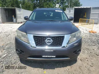 2014 Nissan Pathfinder S with VIN 5N1AR2MM7EC697185, listed as a Copart auction lot 63711745 with 137,153 mi miles and Clean title. Bid and sale history available at DreamBid. Image 5.