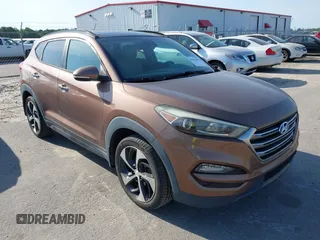 2016 Hyundai Tucson Limited z VIN KM8J33A20GU058654, wystawiony jako IAAI lot #42315680 z przebiegiem 143 866 mil mil oraz . Historia ofert i sprzedaży dostępna na DreamBid. Obrazek 1.