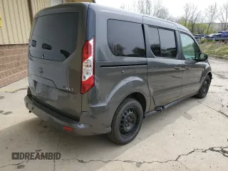 2019 Ford Transit Connect XLT with VIN NM0GE9F23K1390051, listed as a Copart auction lot 53732025 with 90,568 mi miles and Clean title. Bid and sale history available at DreamBid. Image 3.