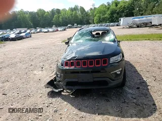 2019 Jeep Compass Altitude with VIN 3C4NJDBB1KT781349, listed as a Copart auction lot 55498805 with 40,365 mi miles and Salvage title. Bid and sale history available at DreamBid. Image 15.